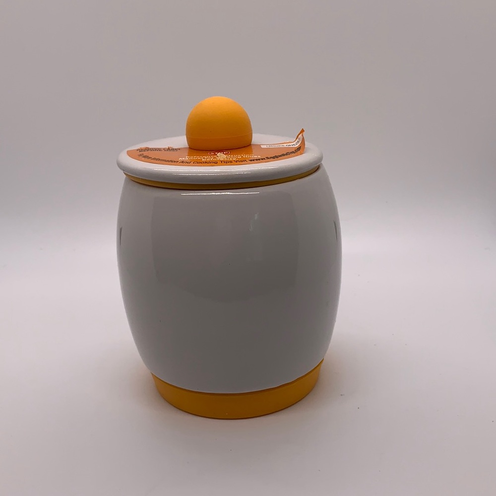 New! Egg-Tastic Ceramic Microwave Egg Cooker